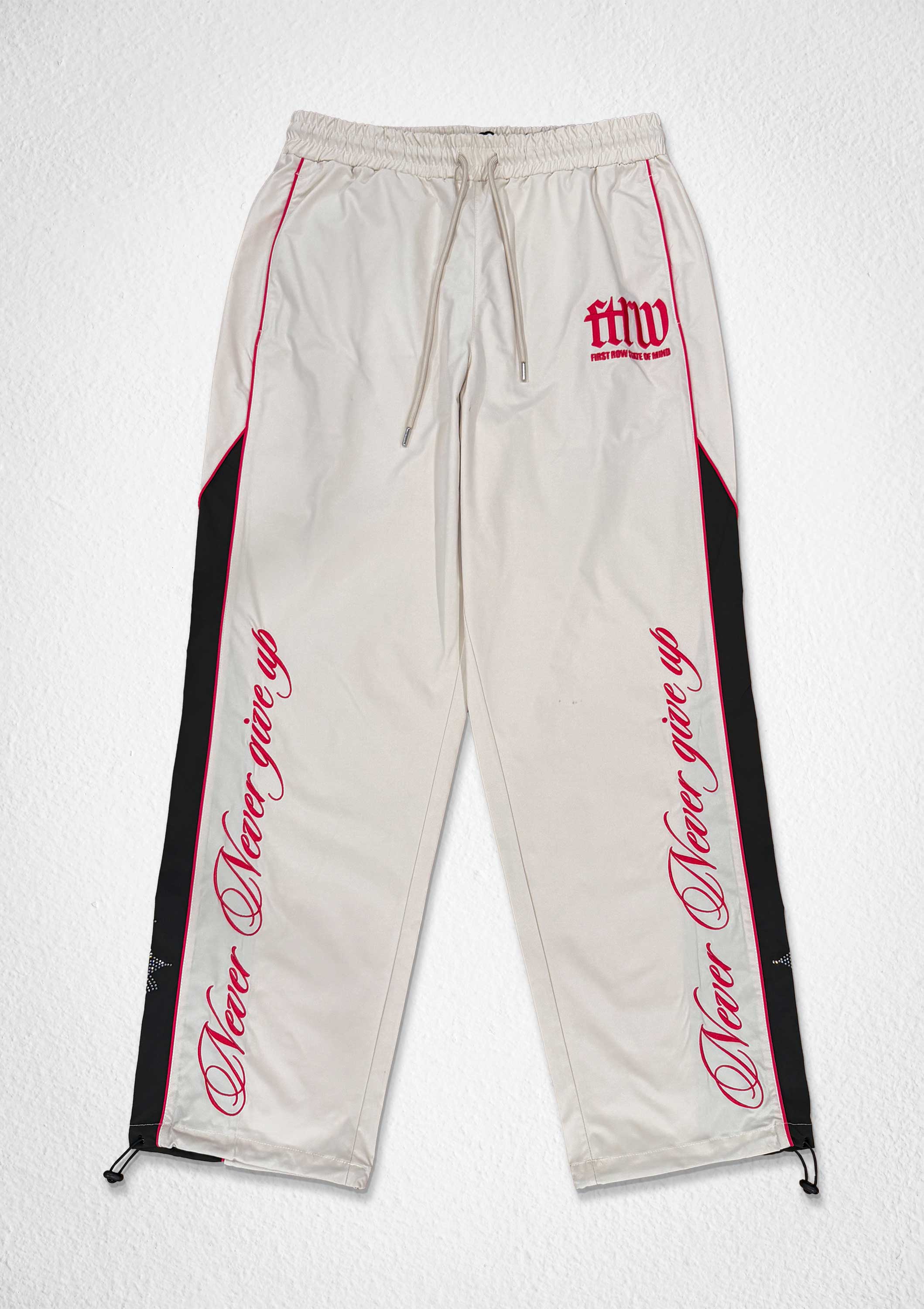 PROPERTY OF FIRST ROW TRACK JACKET & PANTS ( SOLD SEPERATELY )