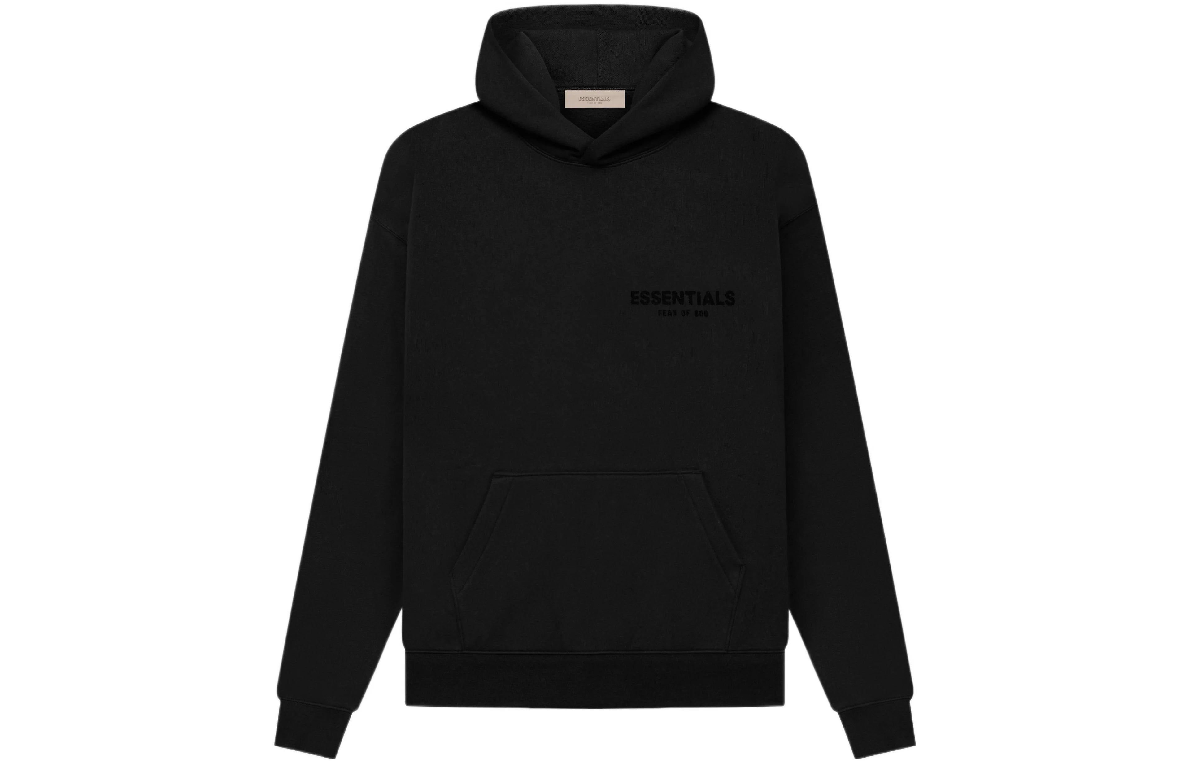 Fear of God Essentials Hoodie 'Black' SS22 BLACK