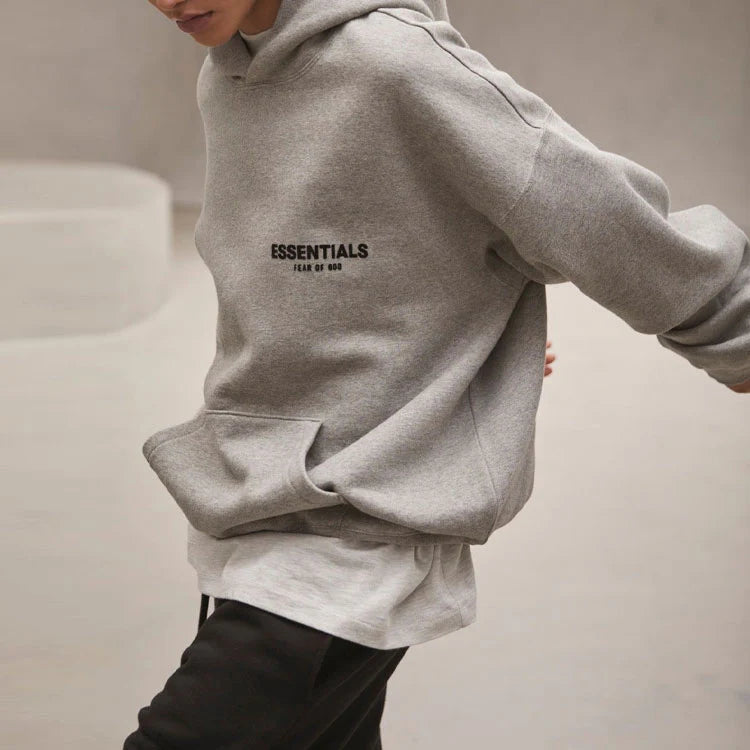 Fear of God Essentials Hoodie 'Dark Oatmeal' SS22 DARK OATMEAL