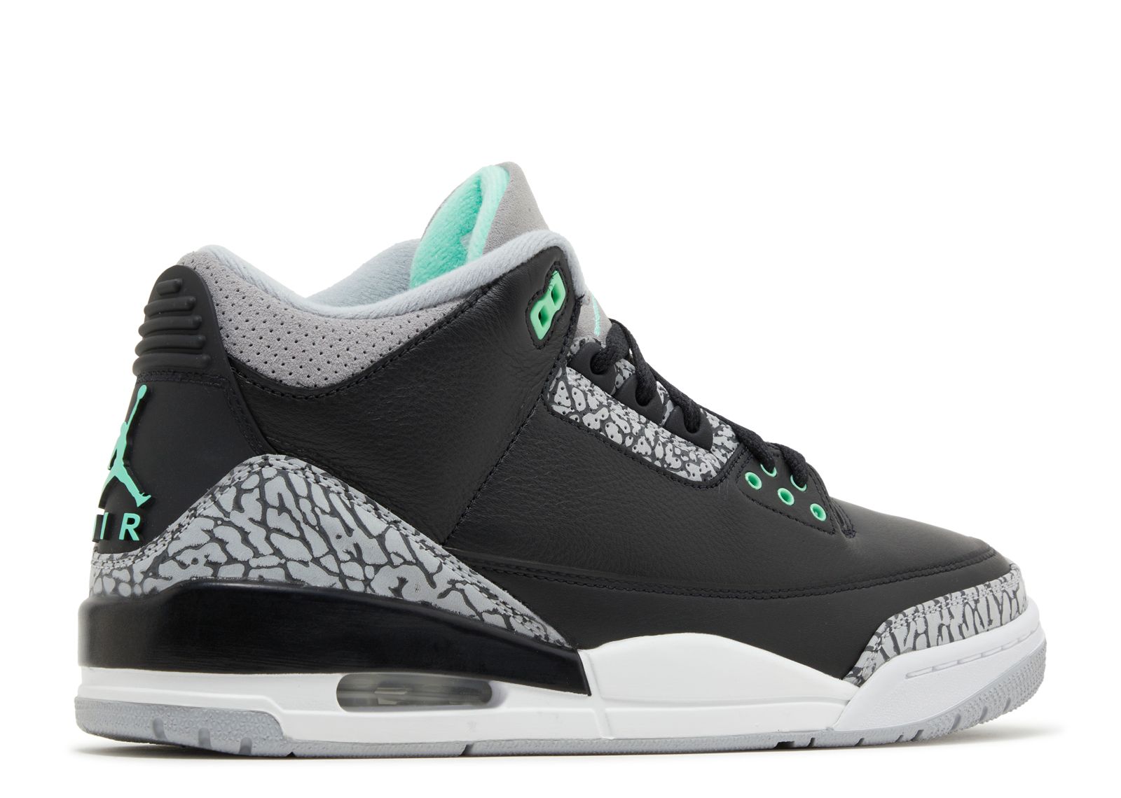 Jordan 3 Retro 'Green Glow'