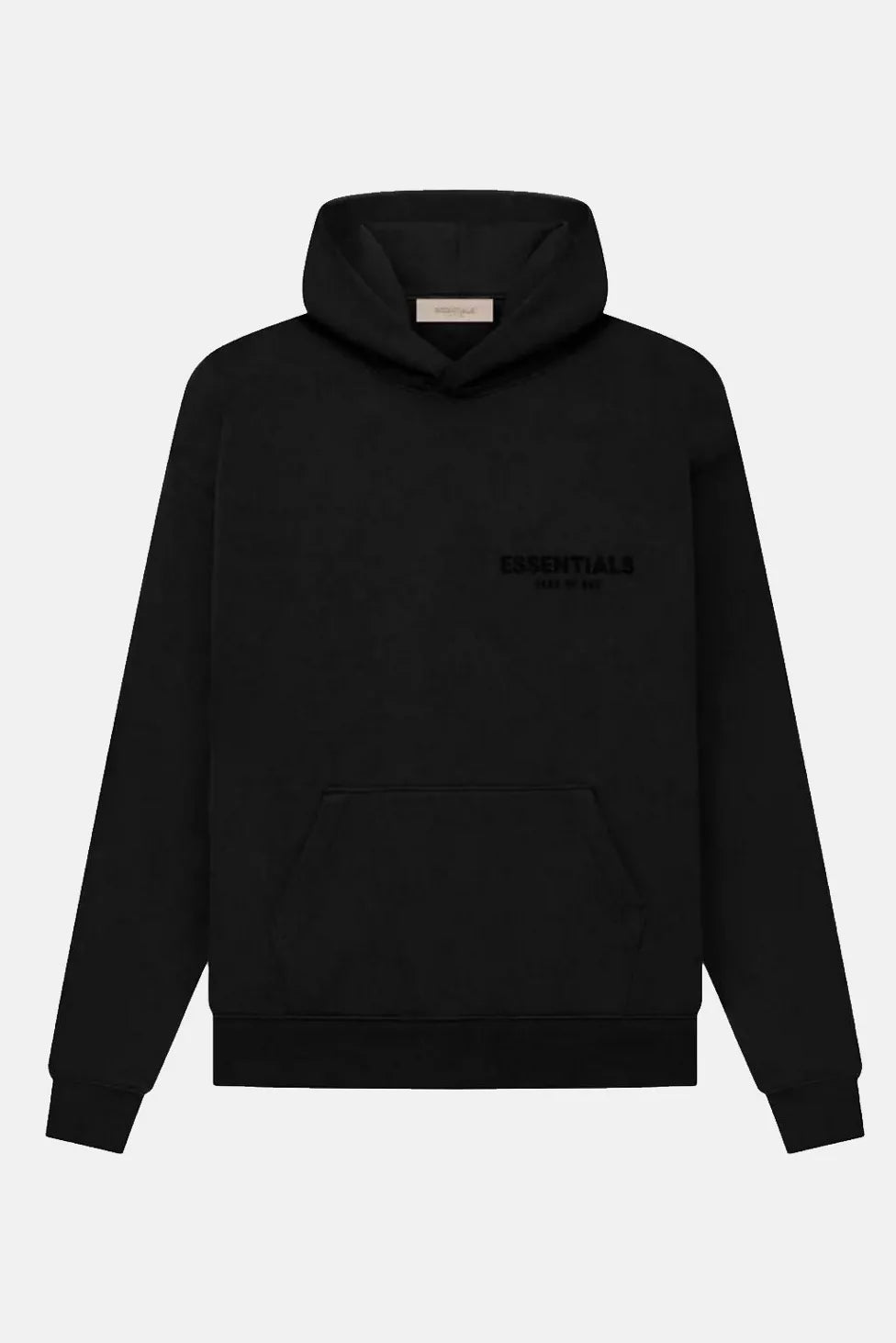 Fear of God Essentials Hoodie 'Dark Oatmeal' SS22 BLACK