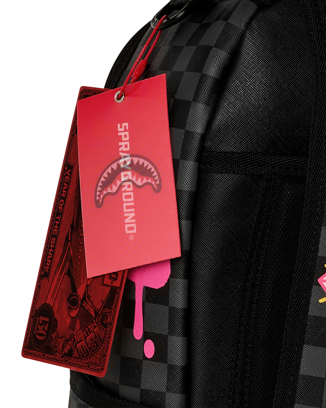 PINK PANTHER DIAMOND SHARK BACKPACK