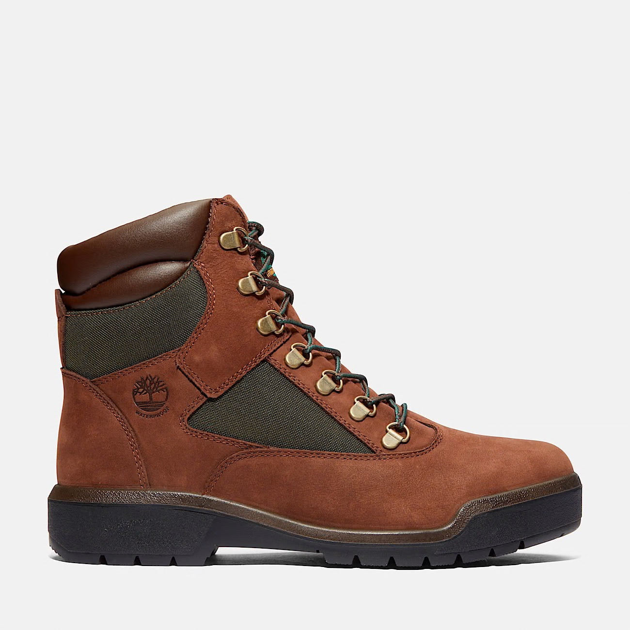 Men's 6-Inch Waterproof Field Boot " BROWN "