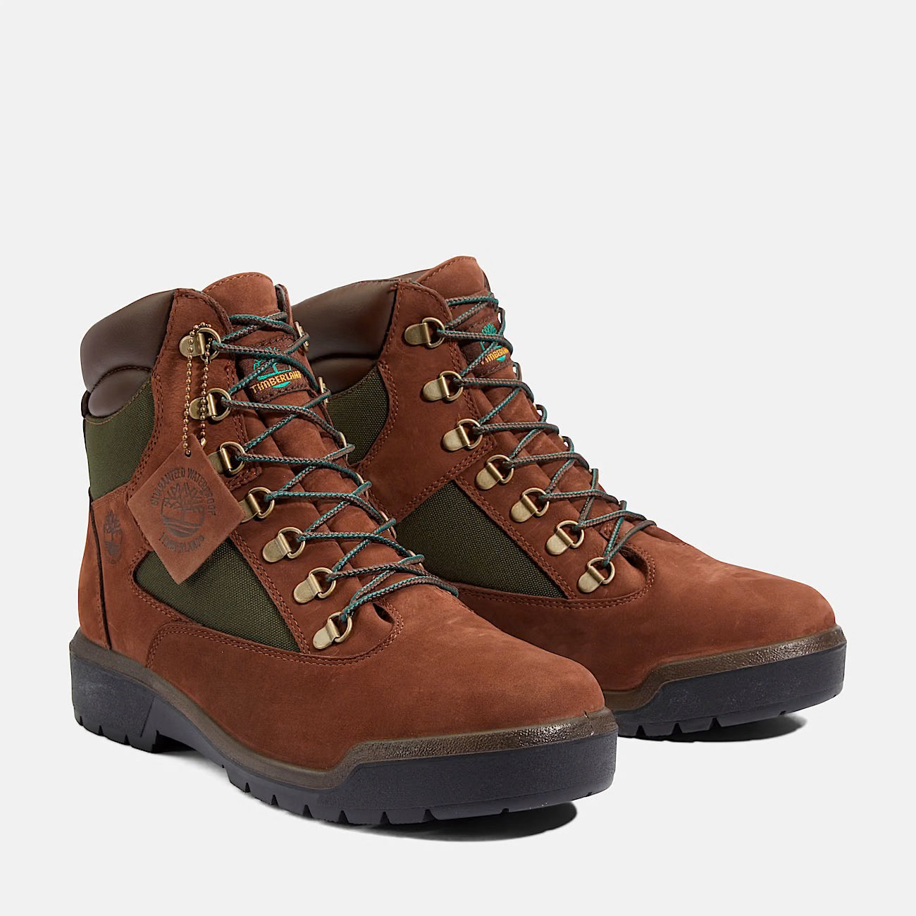 Men's 6-Inch Waterproof Field Boot " BROWN "