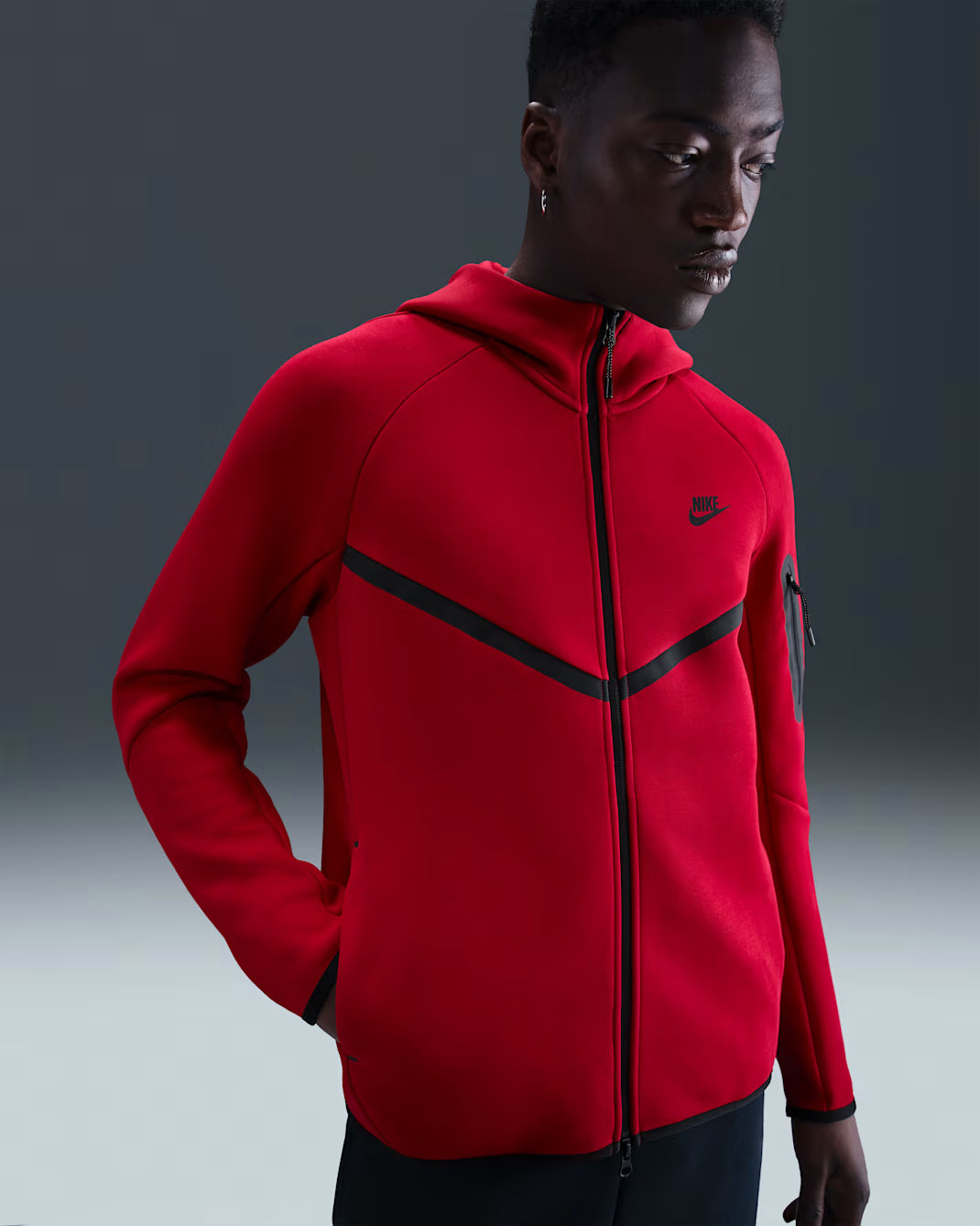 NIKE TECH " RED " TOP