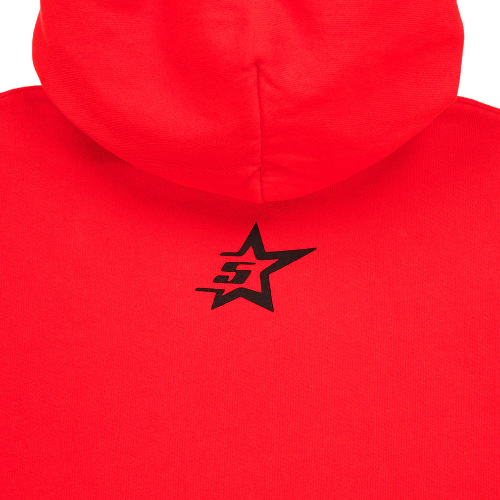 P*NK V2 HOODIE "RED " LAST PIECE