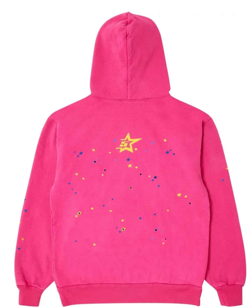 Sp5der P*nk V2 Hoodie 'Pink' LAST PIECE
