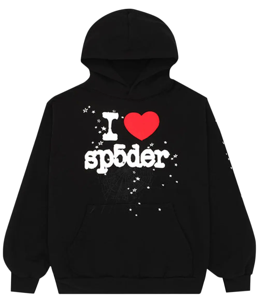 Sp5der Souvenir Hoodie 'Black'