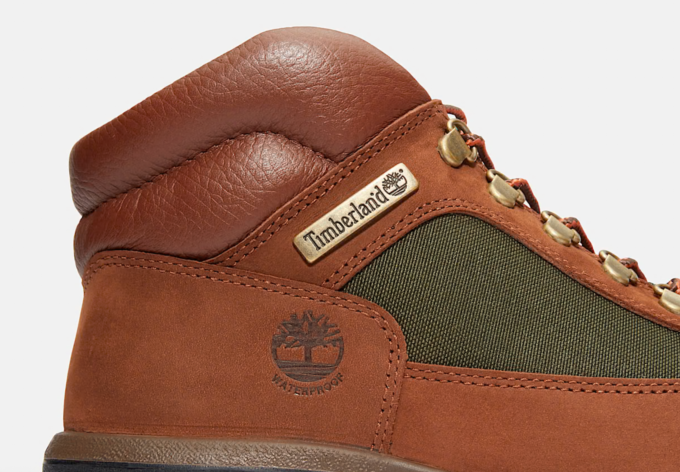 Men's Waterproof Field Boot "BROWN "
