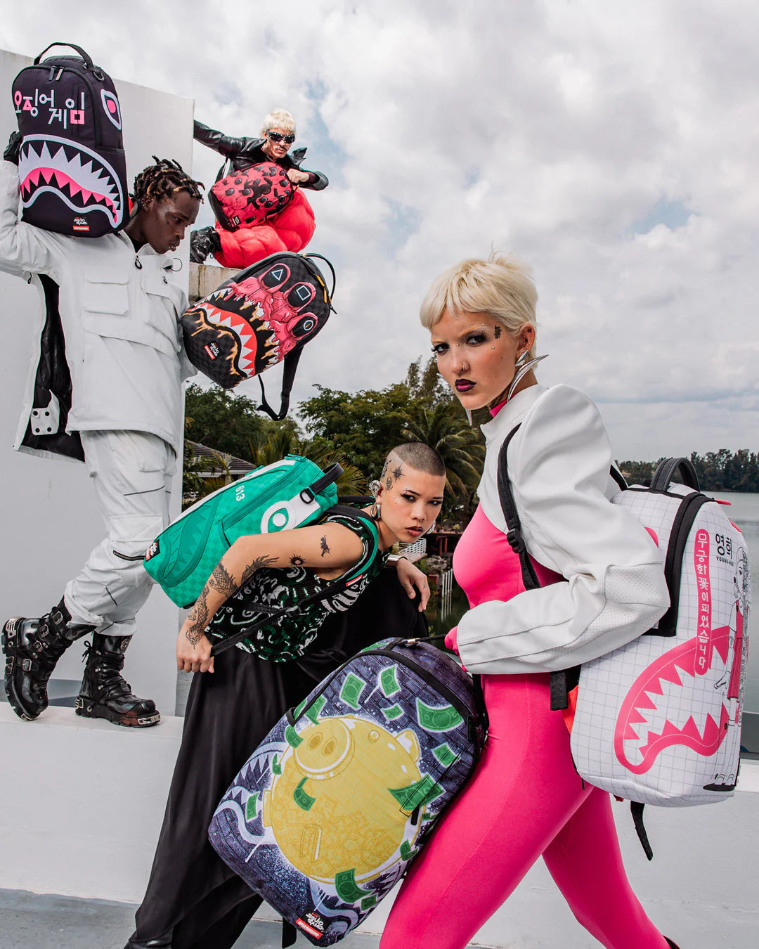 SQUID GAME COLLAB BIG STACKS BACKPACK