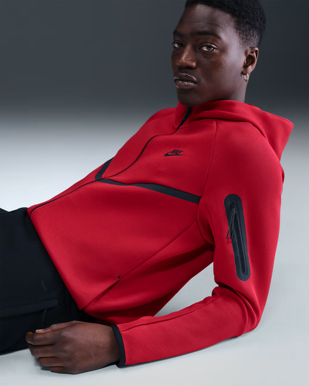 NIKE TECH " RED " TOP